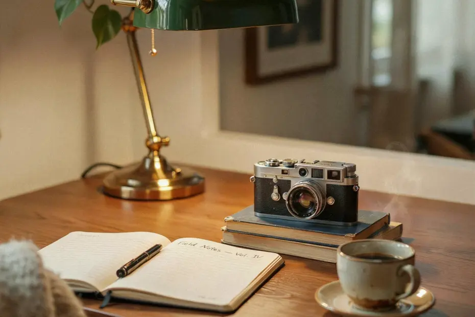 Vintage Camera Decor Ideas | Darkroom Aesthetic for Your Home | Retro Photography Styling