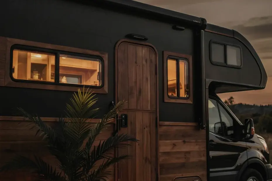 Dark and Moody RV Renovation for Cozy Fall Camping 🍂