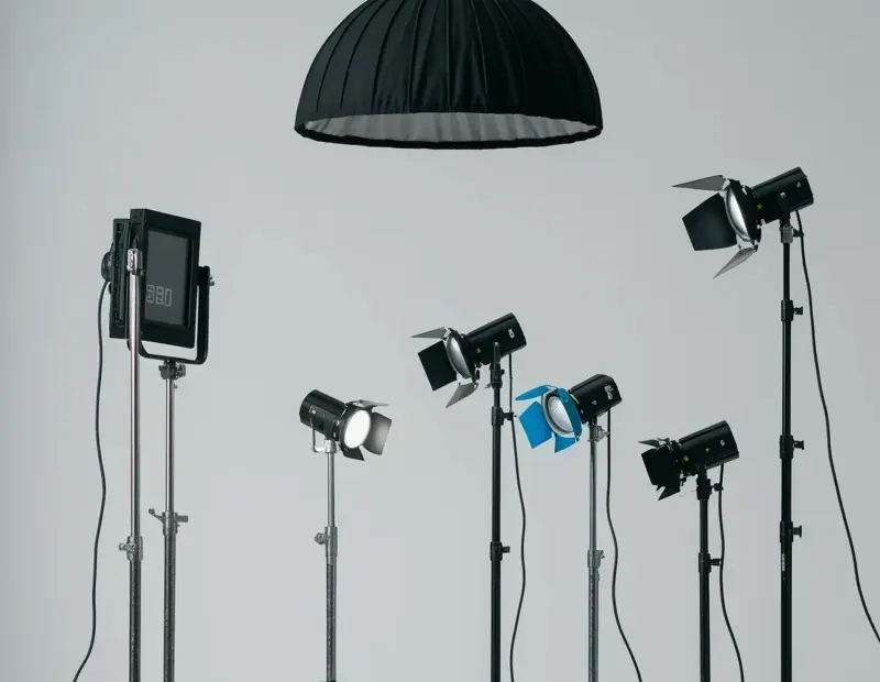 Photography Studio Lighting Setup: Softbox & Truss System Ideas