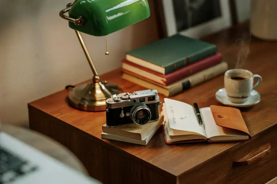 DIY Wisteria Tree for Spring | Styled with Vintage Camera Decor
