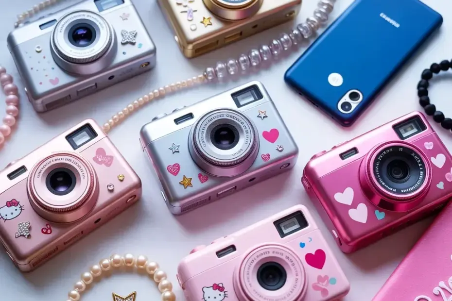 Kawaii Camera Decoration Ideas for Party Photo Booths