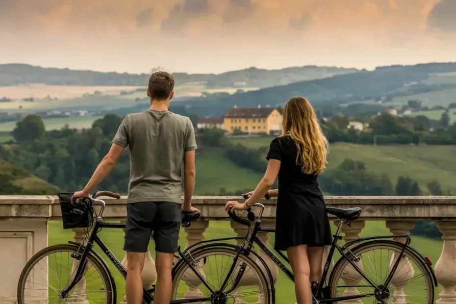 Before & After Cycling Transformation | Golden Hour Bike Ride Views